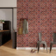 Papier peint Briques Terracotta