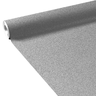 Papier peint intissé Infinity metallise Argent Lisse