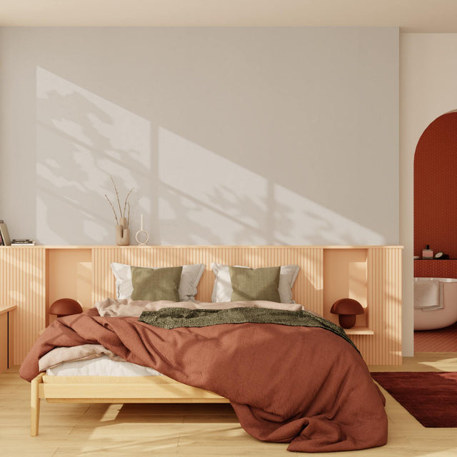 Papier peint intissé PALAZZO coloris blanc