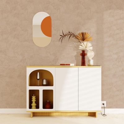 Papier peint intissé Ravenne Argile Crépi grésé