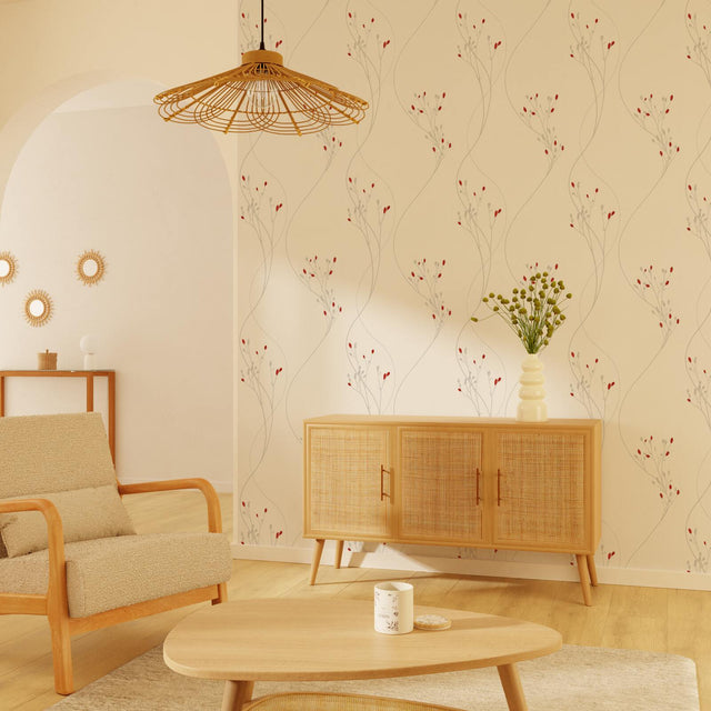 Papier peint intissé AUDACE coloris écru