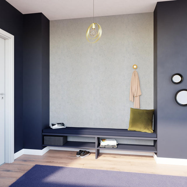 Papier peint intissé FEERIA coloris blanc