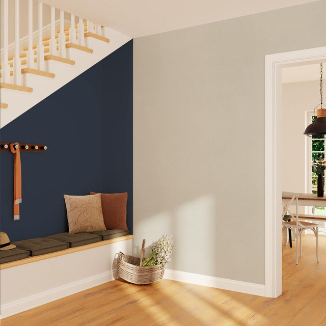 Papier peint intissé MALAGA coloris blanc