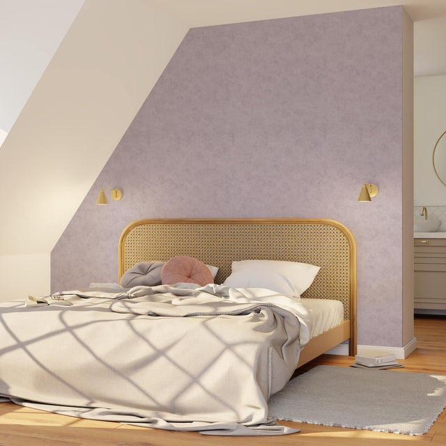 Papier peint intissé ESSENTIELLE coloris lavande