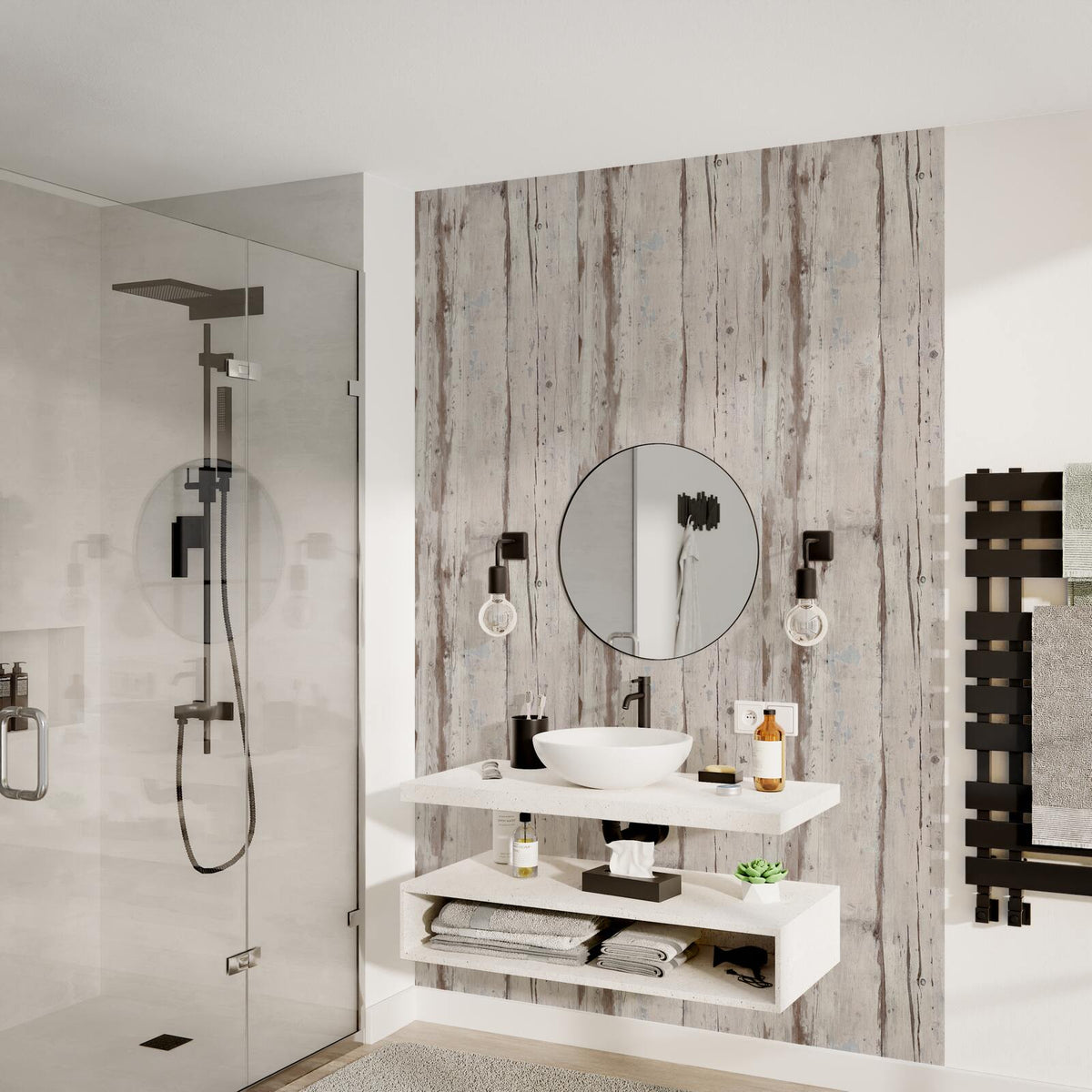 Papier peint intissé Scandinavia Écru