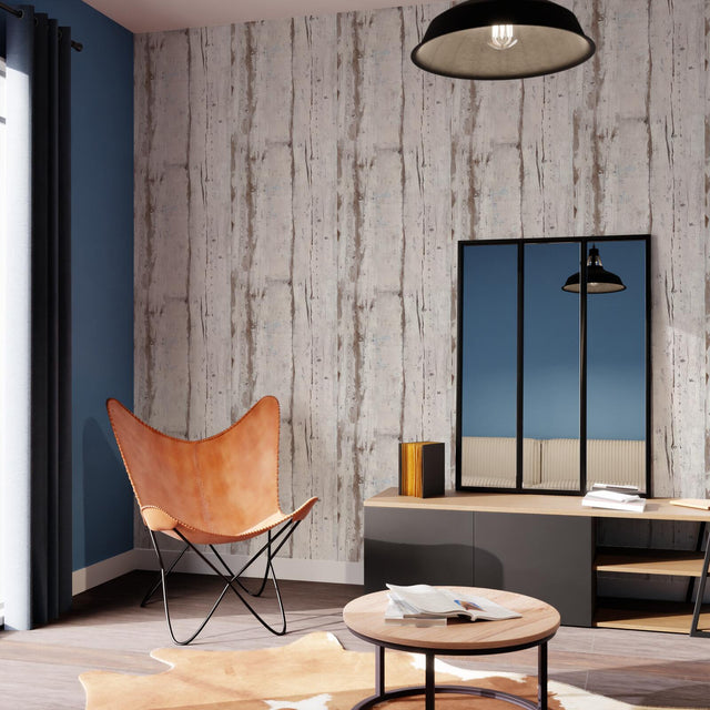 Papier peint intissé SCANDINAVIA coloris écru