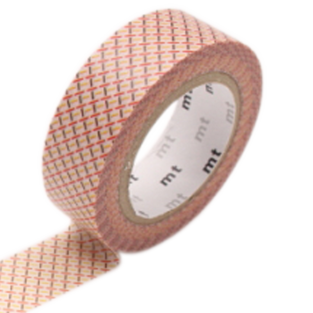 Masking tape HASEN coloris rouge