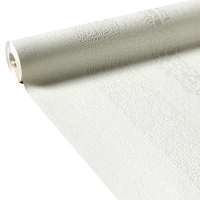 Papier peint vinyle Stone light Blanc