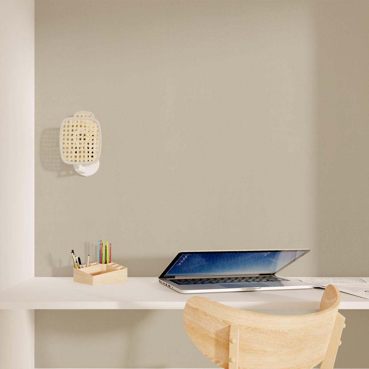 Papier peint intissé Opal Cappucino Lisse