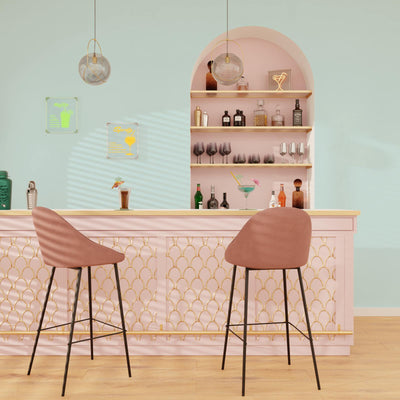 4MURS Papier peint intissé Opal Bleu aqua Lisse