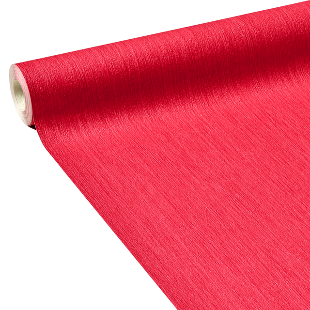 Papier peint PANAMA coloris rouge coquelicot