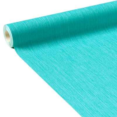 Papier peint Panama Bleu turquoise Lisse