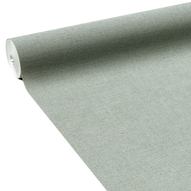 Papier peint intissé FLORENTINE coloris vert de gris