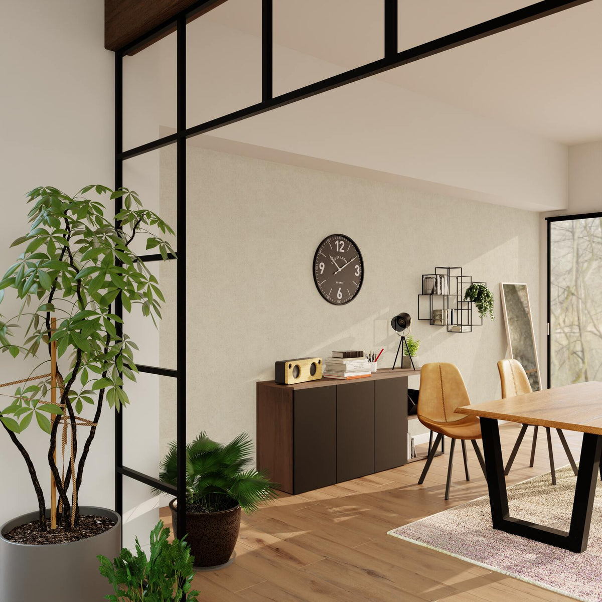 Papier peint intissé Soft Lin Trame