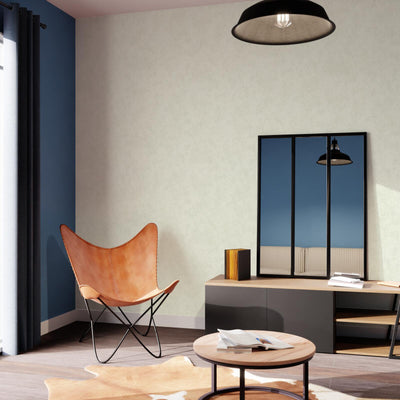 Papier peint intissé Soft Gris perle Trame