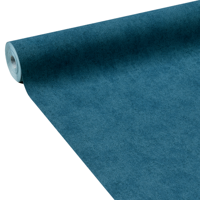 Papier peint intissé SOFT coloris bleu pétrole