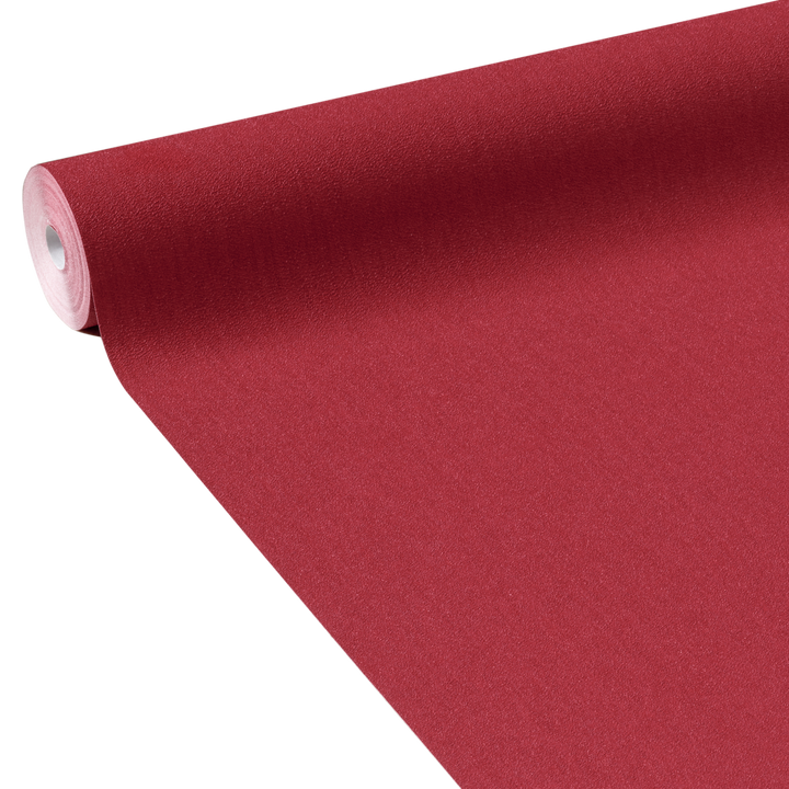 Papier peint intissé Calico Rouge griotte Lisse