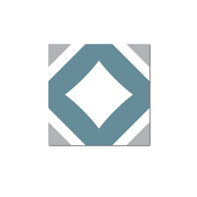 GROSFILLEX Revêtement décoratif adhésif Sochic square karro Bleu