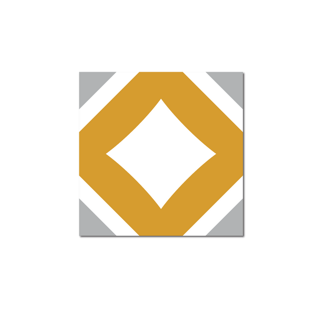 Grosfillex Revêtement adhésif SOCHIC SQUARE KARRO jaune