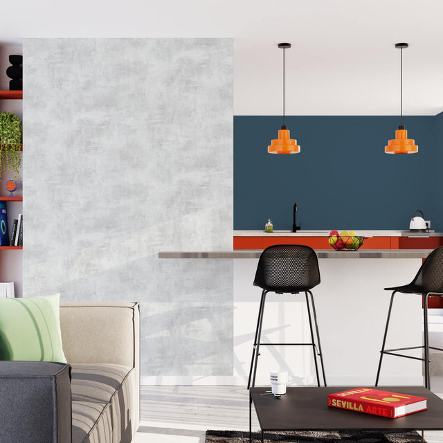 Papier peint intissé BARKLEY coloris gris perle