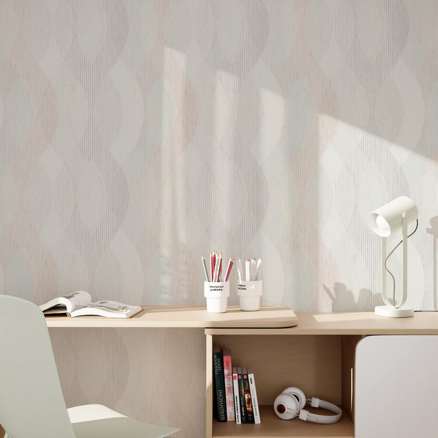 Papier peint intissé TANJA coloris sable beige