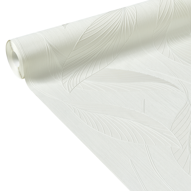 Papier peint intissé GLORIA coloris blanc