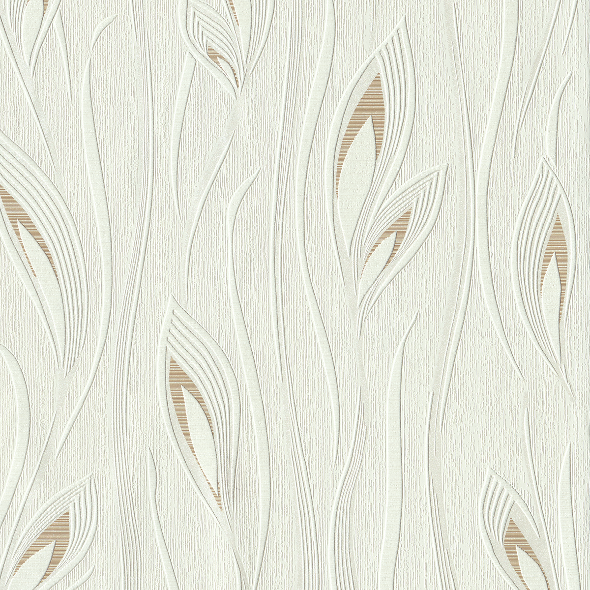 Papier peint intissé Diana Blanc