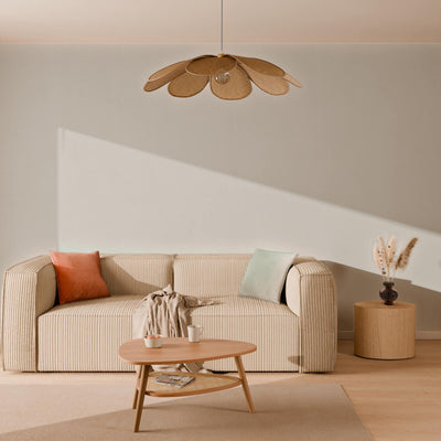 Papier peint intissé Lazy Gris perle Lisse