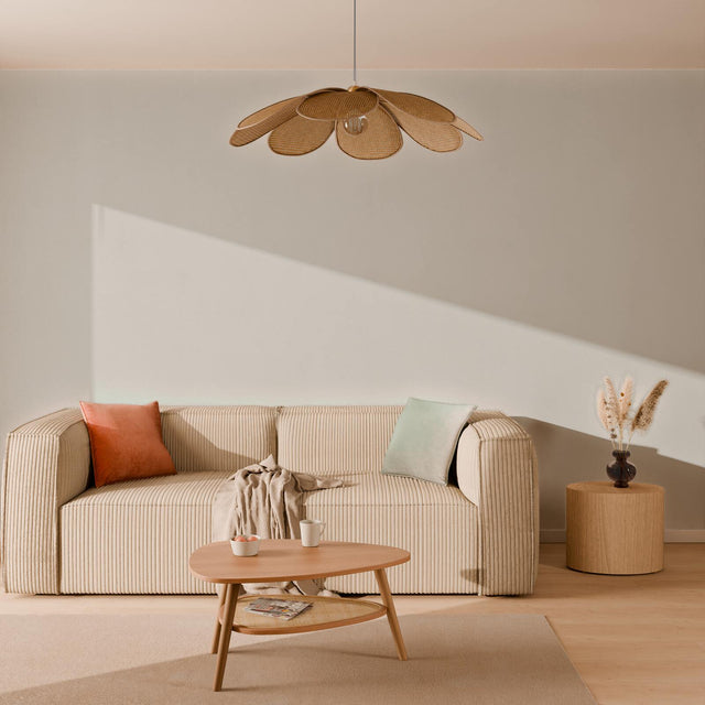 Papier peint intissé LAZY coloris gris perle