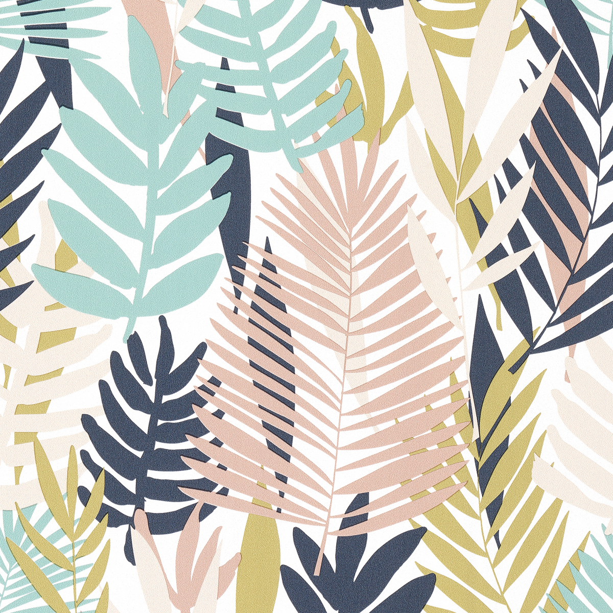 Papier peint intissé Savannah Blanc