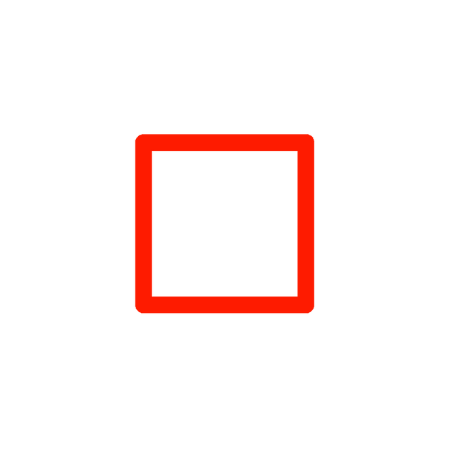 Cadre photo SLIMPYX 10 x 10 cm orange slimpyx