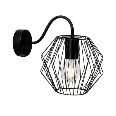 Applique murale Noris Noir