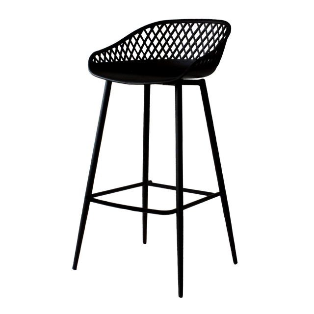 4MURS Tabouret de bar HEWITT coloris noir