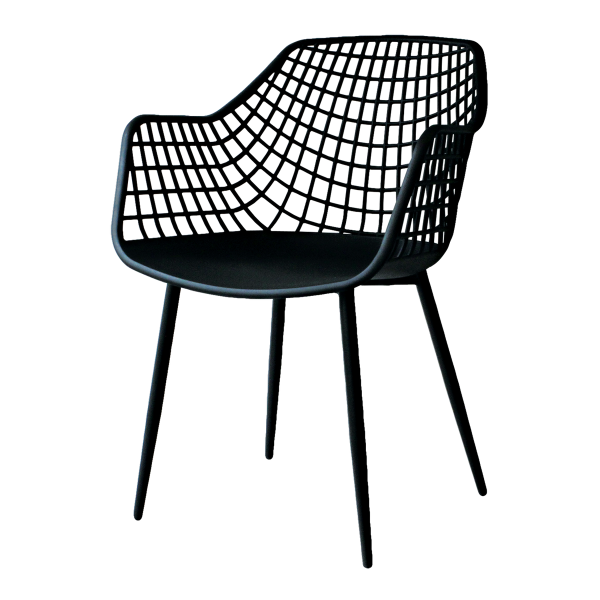 4MURS Fauteuil Newton Noir 1 place