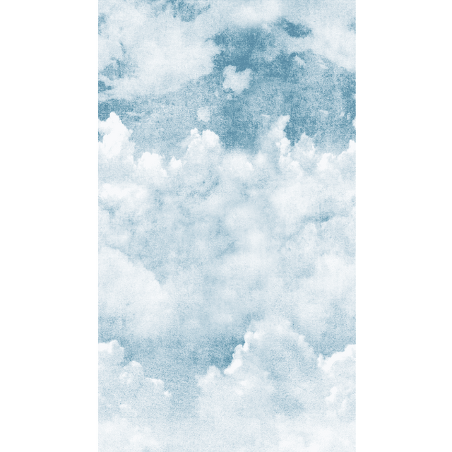 Papier peint panoramique L BLUE CLOUDS 159 x 280 cm