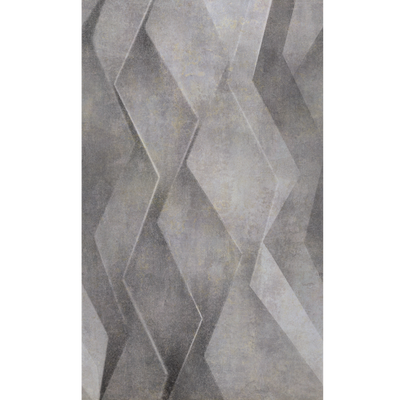 Papier peint panoramique L Vertical 3d Gris béton