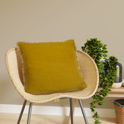 Coussin Burta Moutarde