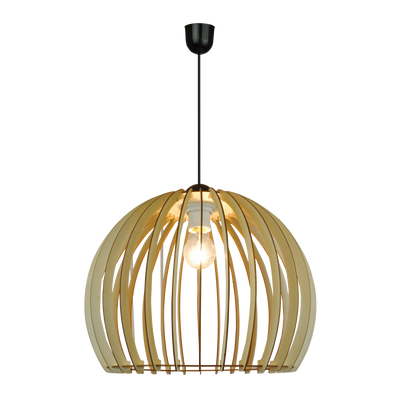 Suspension Hanoi Bois naturel