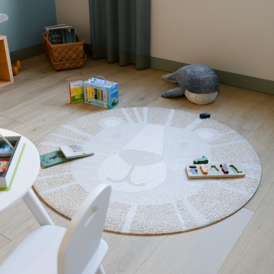 Tapis Simba Beige naturel