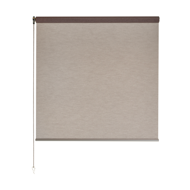 Store enrouleur AURORE coloris gris 80 x 250 cm