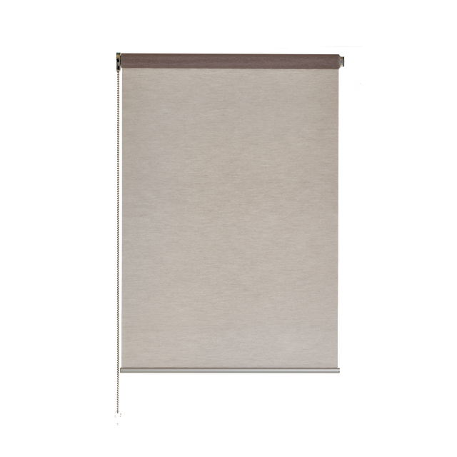 Store enrouleur AURORE coloris gris 60 x 250 cm
