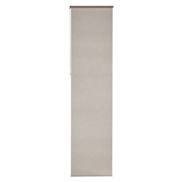Store enrouleur AURORE coloris gris 60 x 250 cm