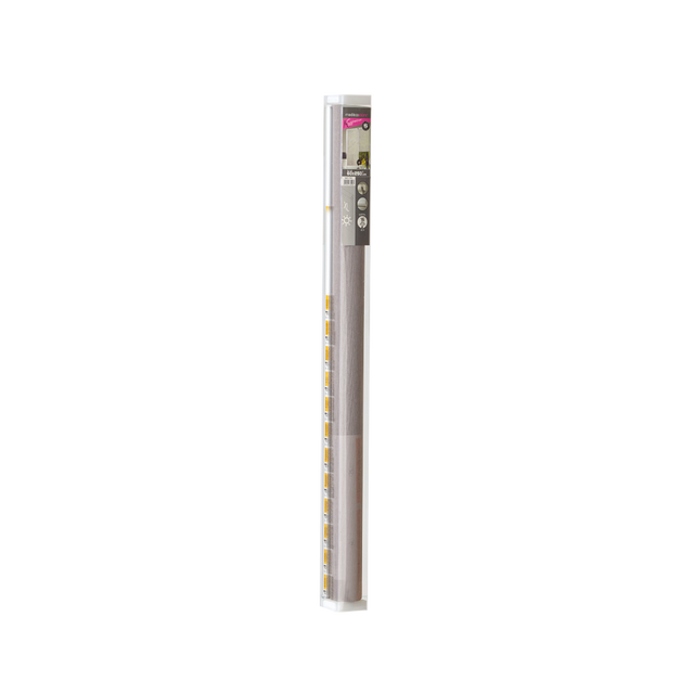 Store enrouleur AURORE coloris gris 60 x 250 cm