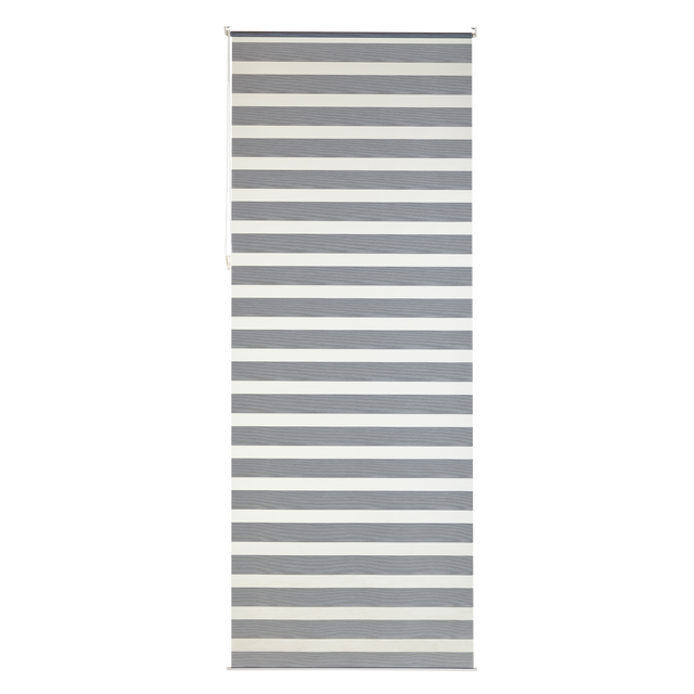 Store jour/nuit ECLIPSE coloris gris chiné 92 x 160 cm