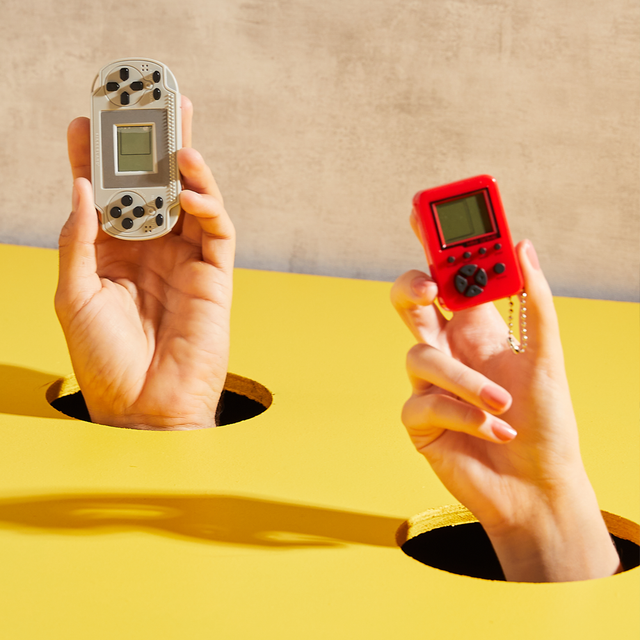 Kikkerland Mini console de jeu ARCADES