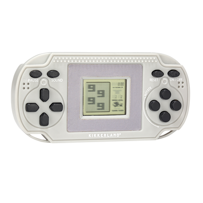 KIKKERLAND Mini console de jeu Arcades Gris