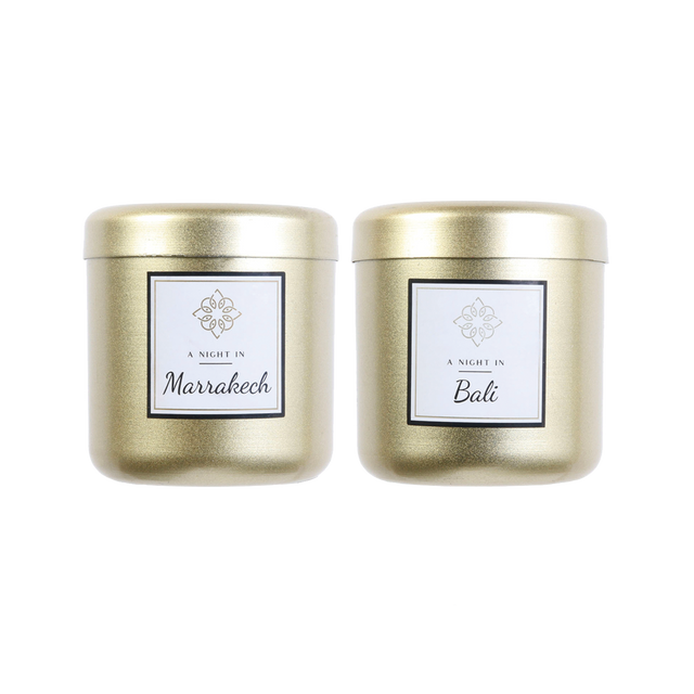 Bougie parfumée GOLDEN DREAM santal ou ambre