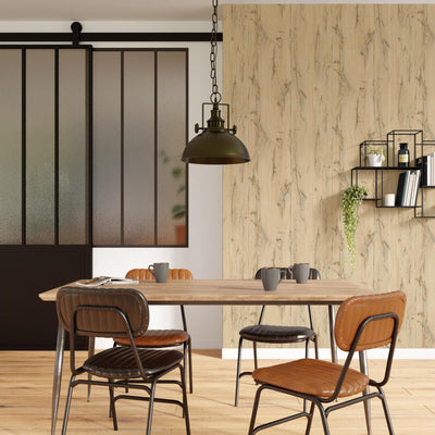 Papier peint intissé Joey Marron glacé