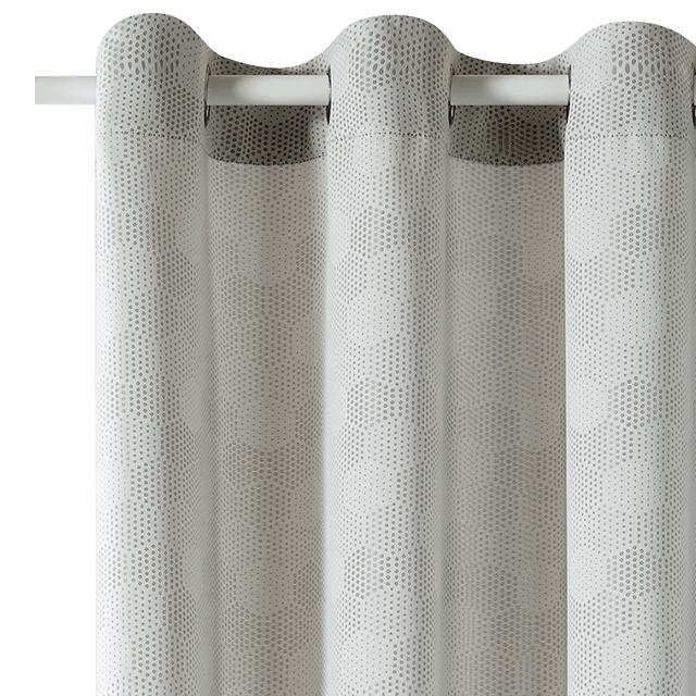 Rideau NAOS coloris gris perle 140 x 240 cm