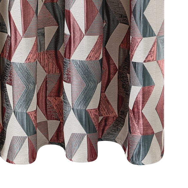 Rideau CHLOE coloris rose 135 x 240 cm